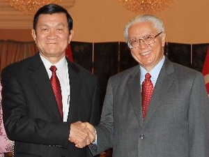 ส่งเสริมความสัมพันธ์ระหว่างเวียดนามกับสิงคโปร์